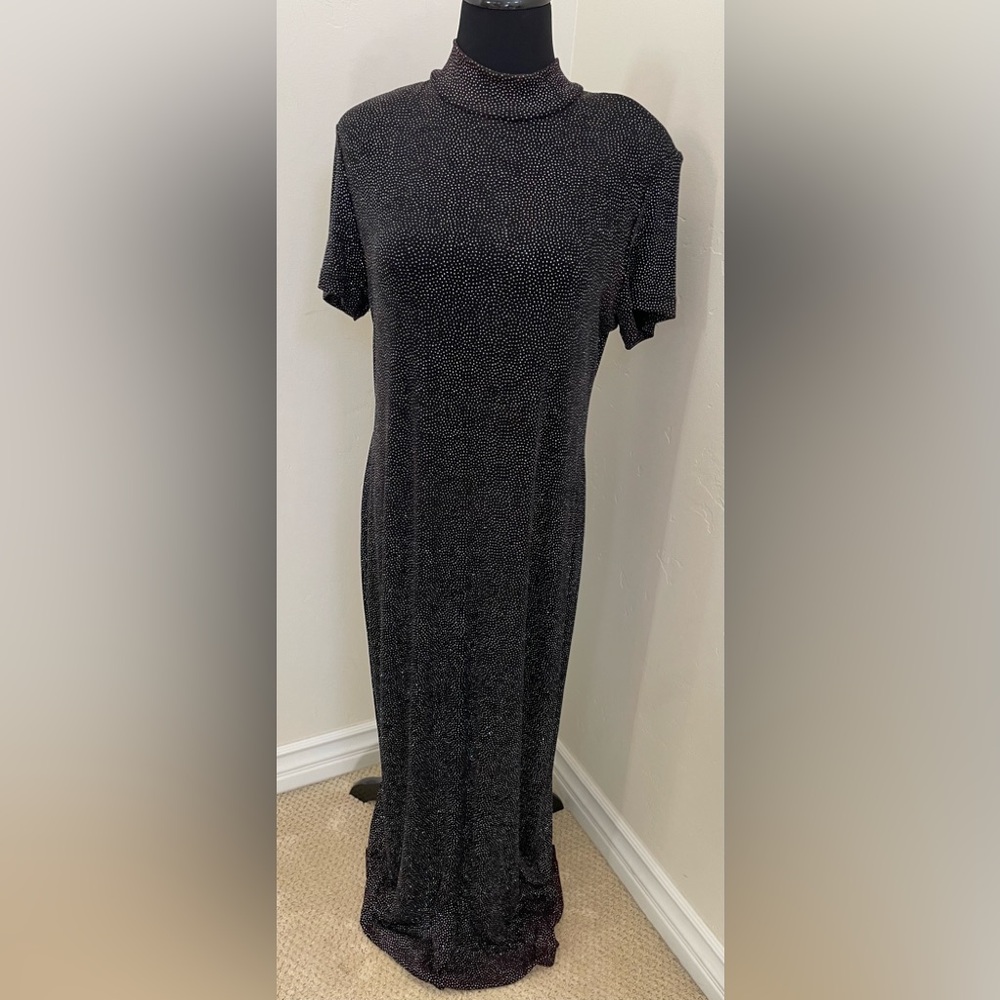 Ronni Nicole Vintage Sparkling Rainbow Glitter Dress 💎